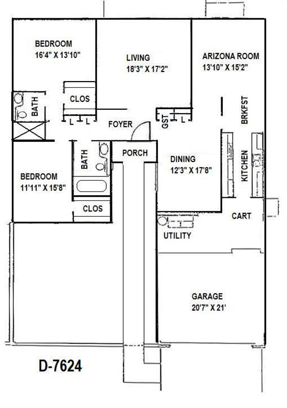Sun City West D7624 Arizona Homes for Sale